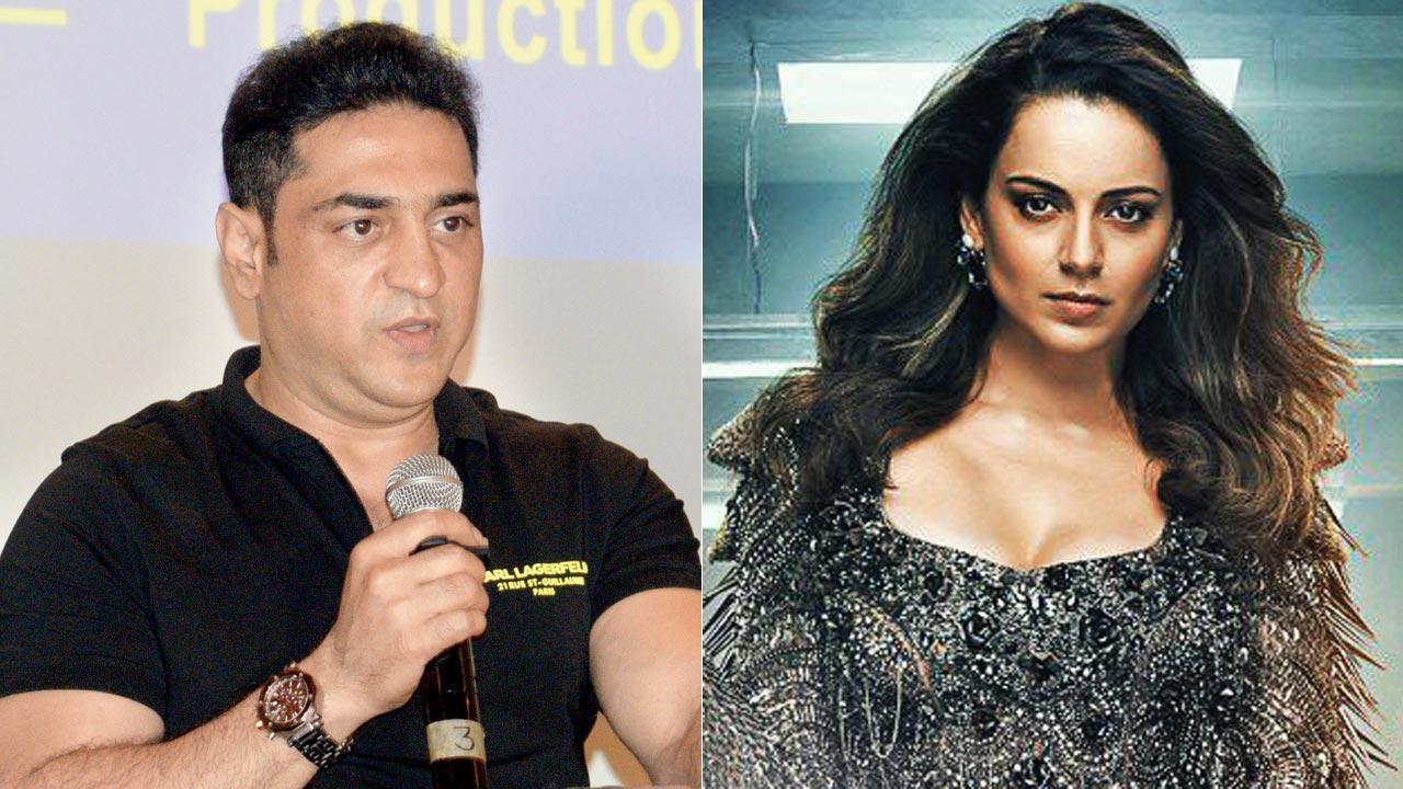 Abdul Haleem Baig aka Sanober Baig and Kangana Ranaut