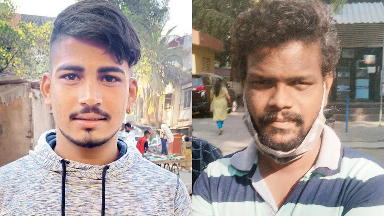 Aakash Rane, a BCom student and Kailas More, vegetable vendor