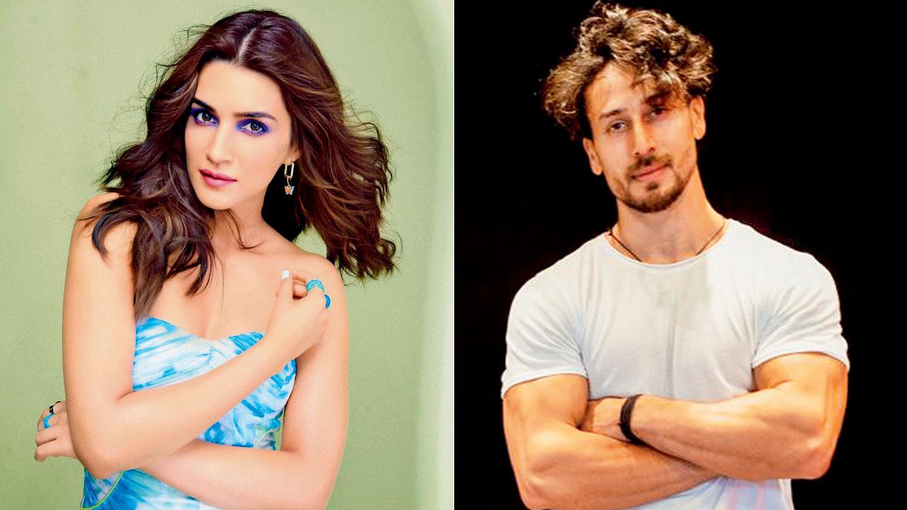 Kriti Sanon and Tiger Shroff