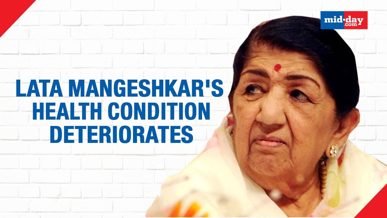 Lata Mangeshkar's Health Condition Deteriorates Again And She's Critical