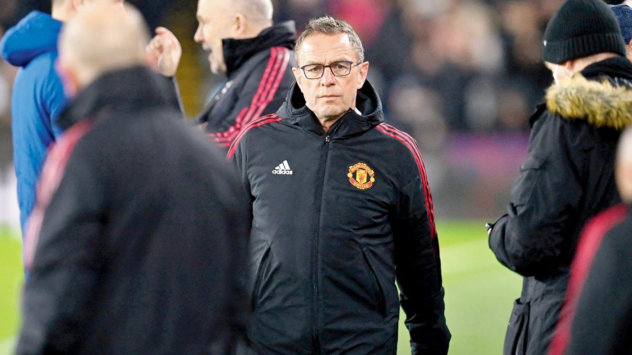 Man Utd boss Ralf Rangnick 