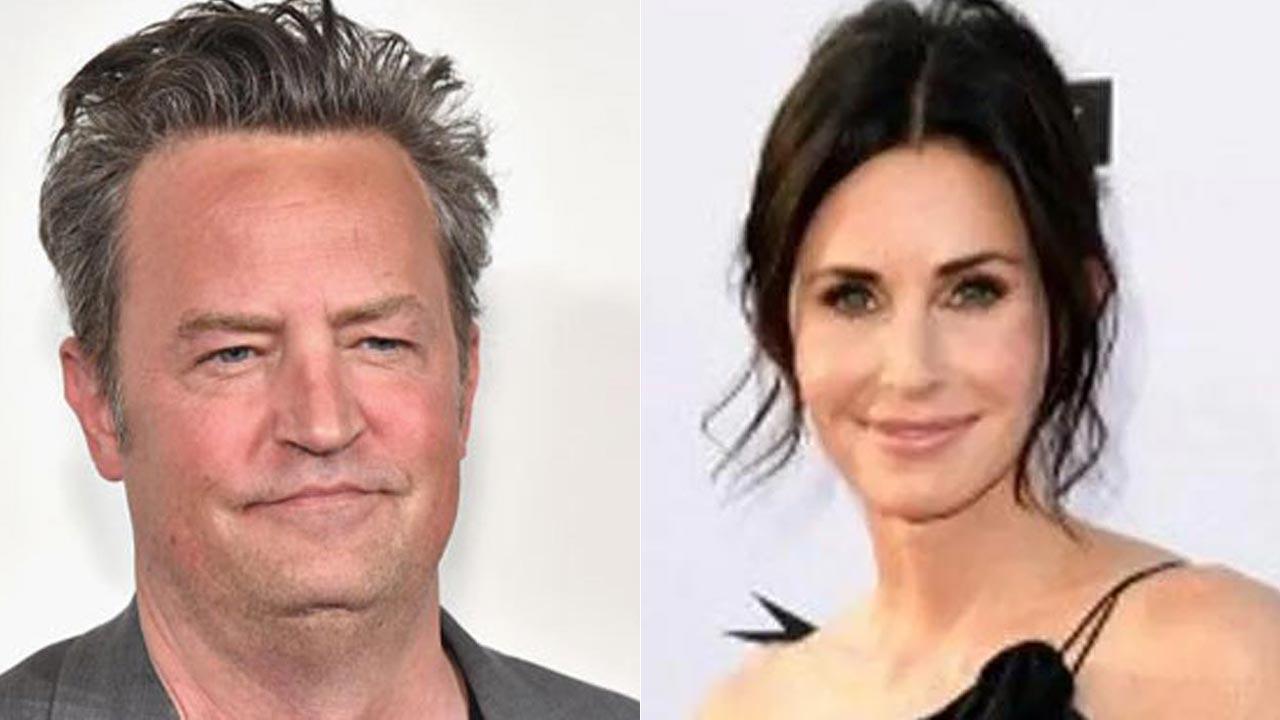 Courteney Cox: Matthew Perry put a lot of pressure on himself during 'Friends'