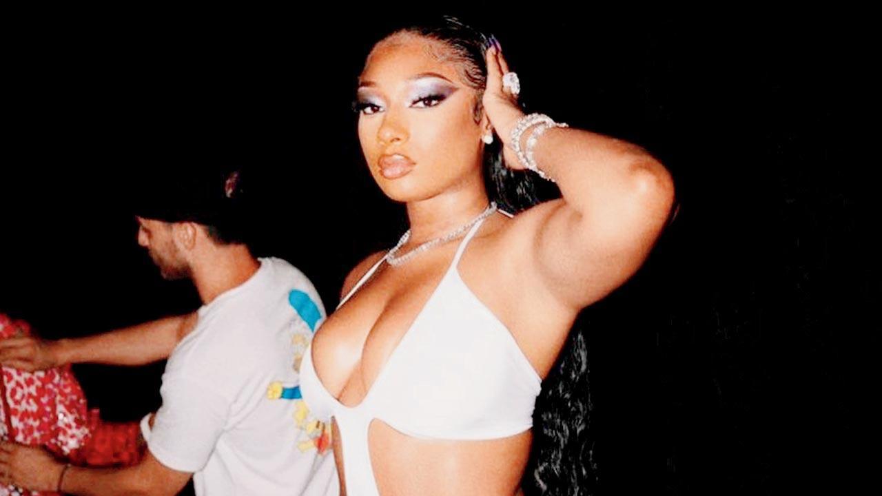American rapper Megan Thee Stallion wishing for Super Bowl half-time gig