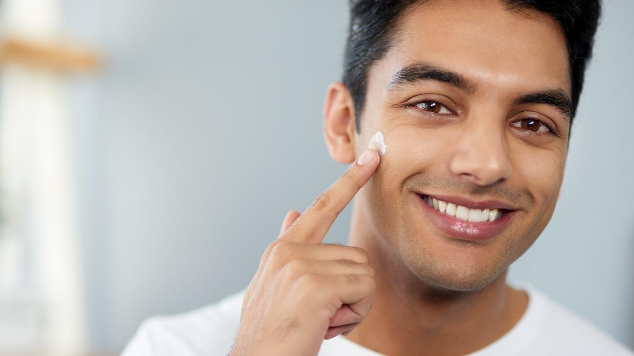 Here's a simple three-step skincare routine for men