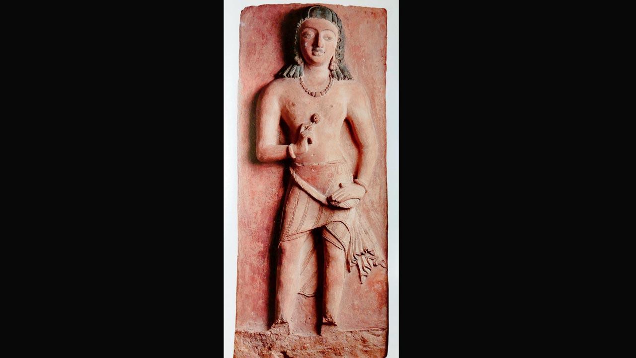 Merchant devotee (identity unknown), terracotta, Mirpurkhas, Sindh, Pakistan, 5th century CE. Pic courtesy/CSMVS