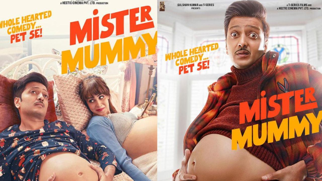 Genelia Sex - Riteish Deshmukh and Genelia D'Souza reunite for a unique comedy 'Mister  Mummy'