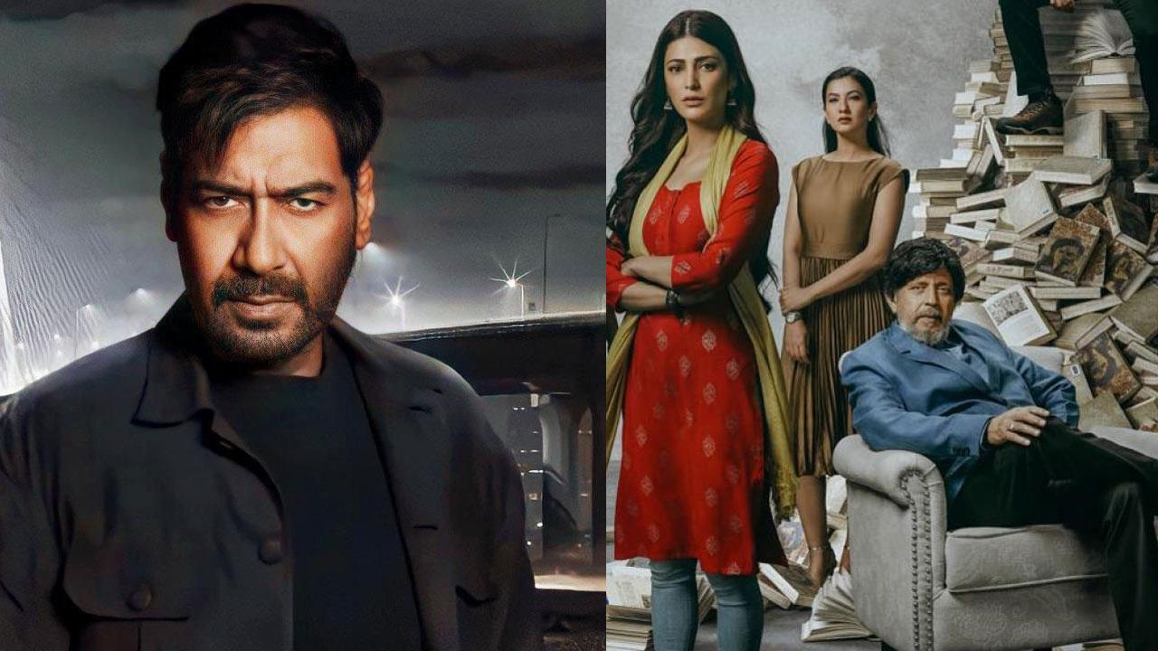 Ajay Devgn shares behind-the-scenes from Rudra; Mithun Chakraborty's 'Bestseller' trailer out