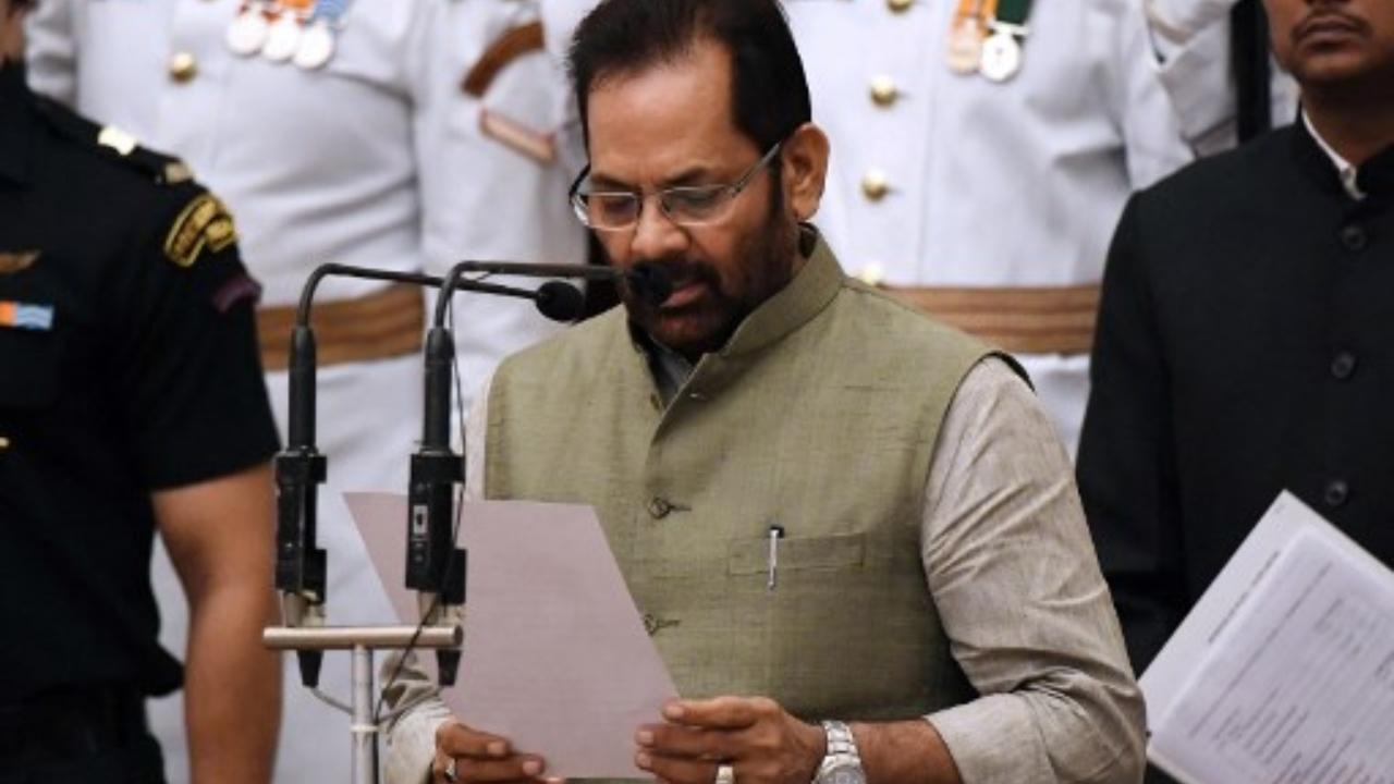 Some people giving 'communal colour' to decision on dress code 'to defame India': Naqvi on hijab ban