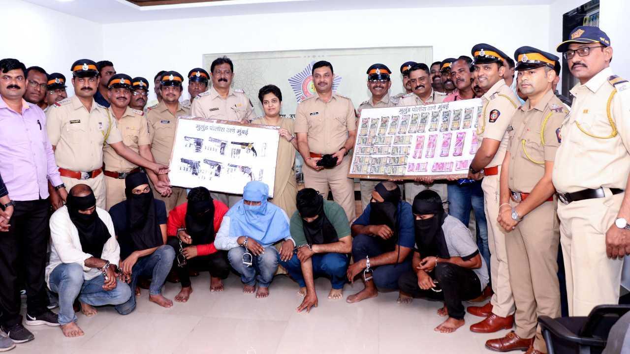 Mumbai crime: 7 arrested in Mulund robbery; six weapons, 3 cars seized