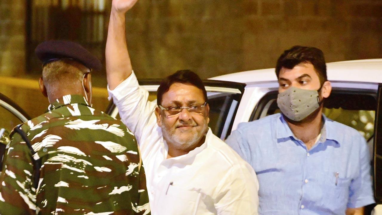 MVA united in supporting Nawab Malik, rejects BJP’s demand for his resignation