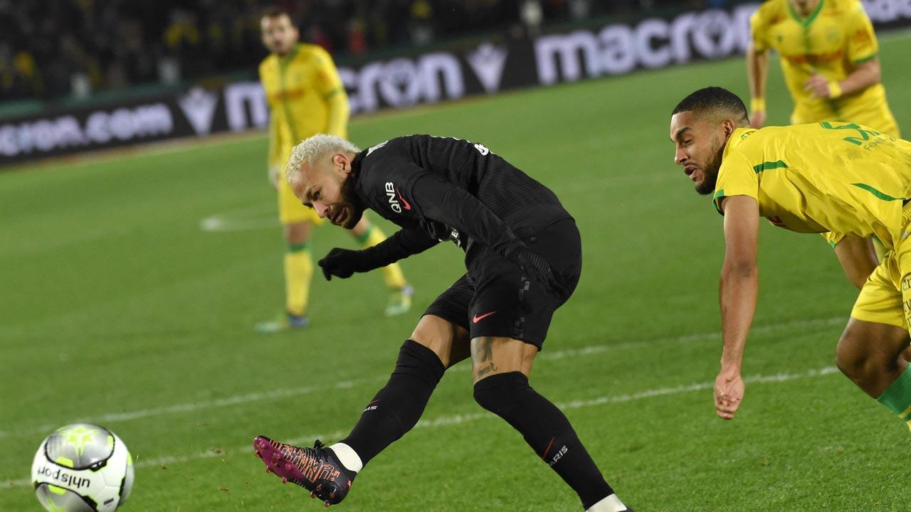 Ligue 1: Neymar misses penalty as Nantes stun leaders PSG, Lens and Lyon play intense draw