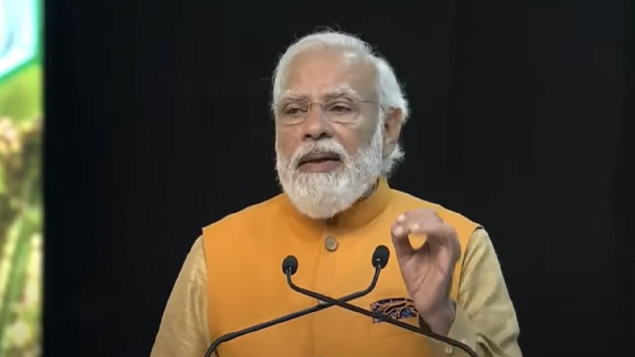 PM Modi reaches Hyderabad, Telangana CM stays away