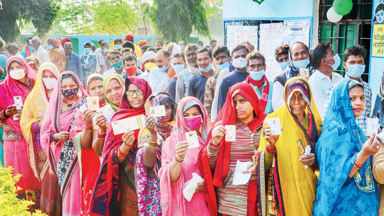 Fifth phase: About 55 per cent polling in 61 UP seats