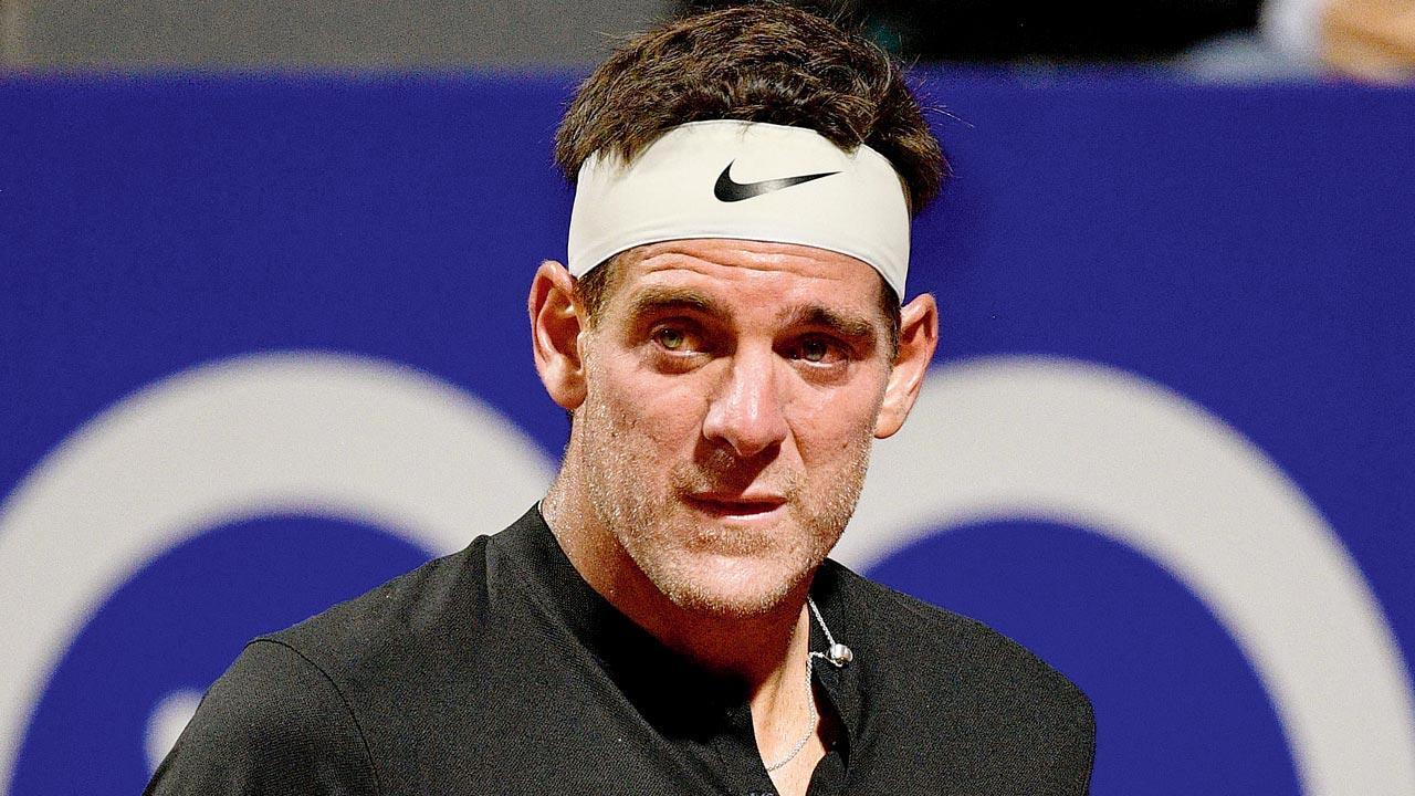 Retiring Del Potro suffers loss on return at Argentina Open