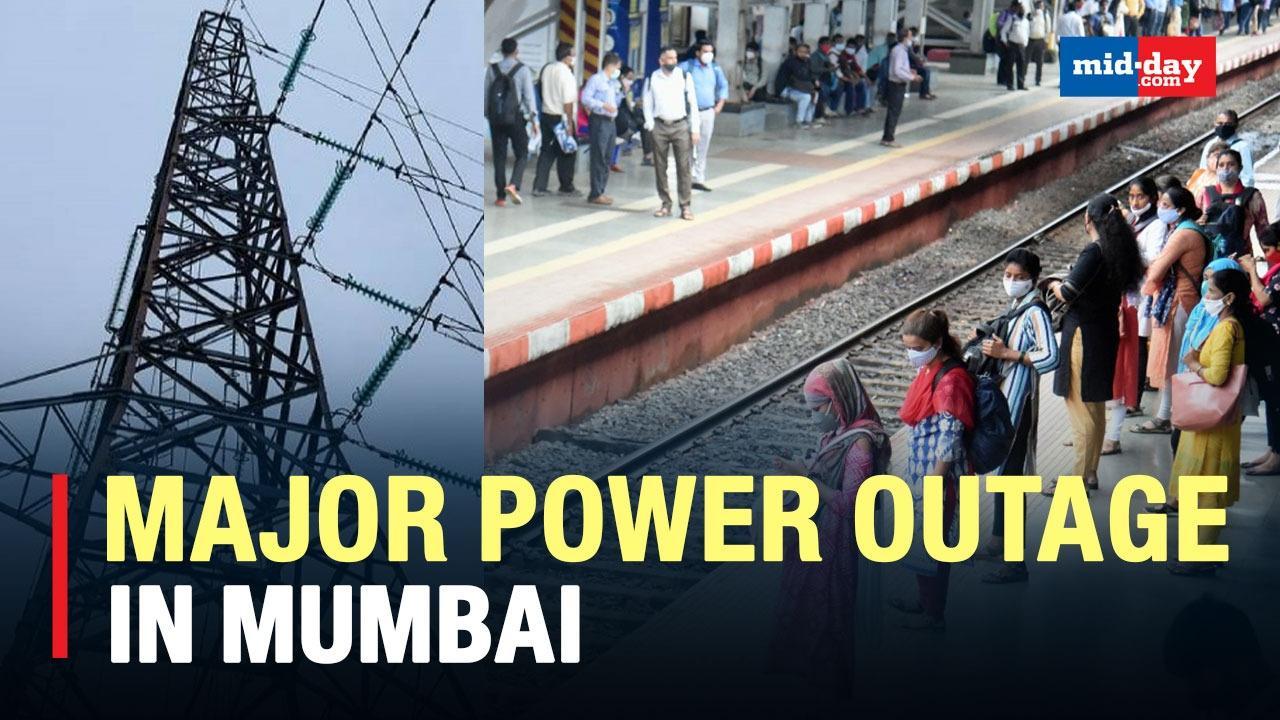 Power supply hit in parts of Mumbai, local trains also affected