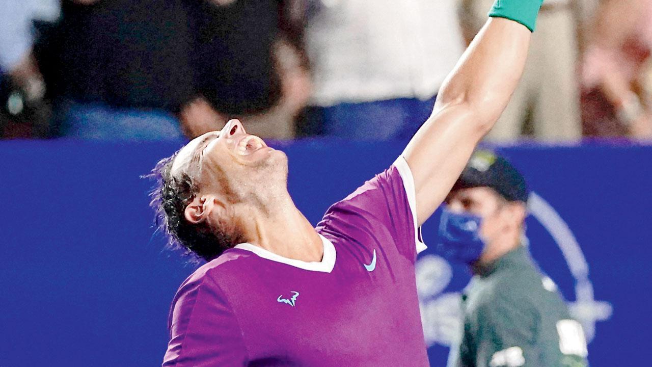 Nadal beats Medvedev again to reach Acapulco final