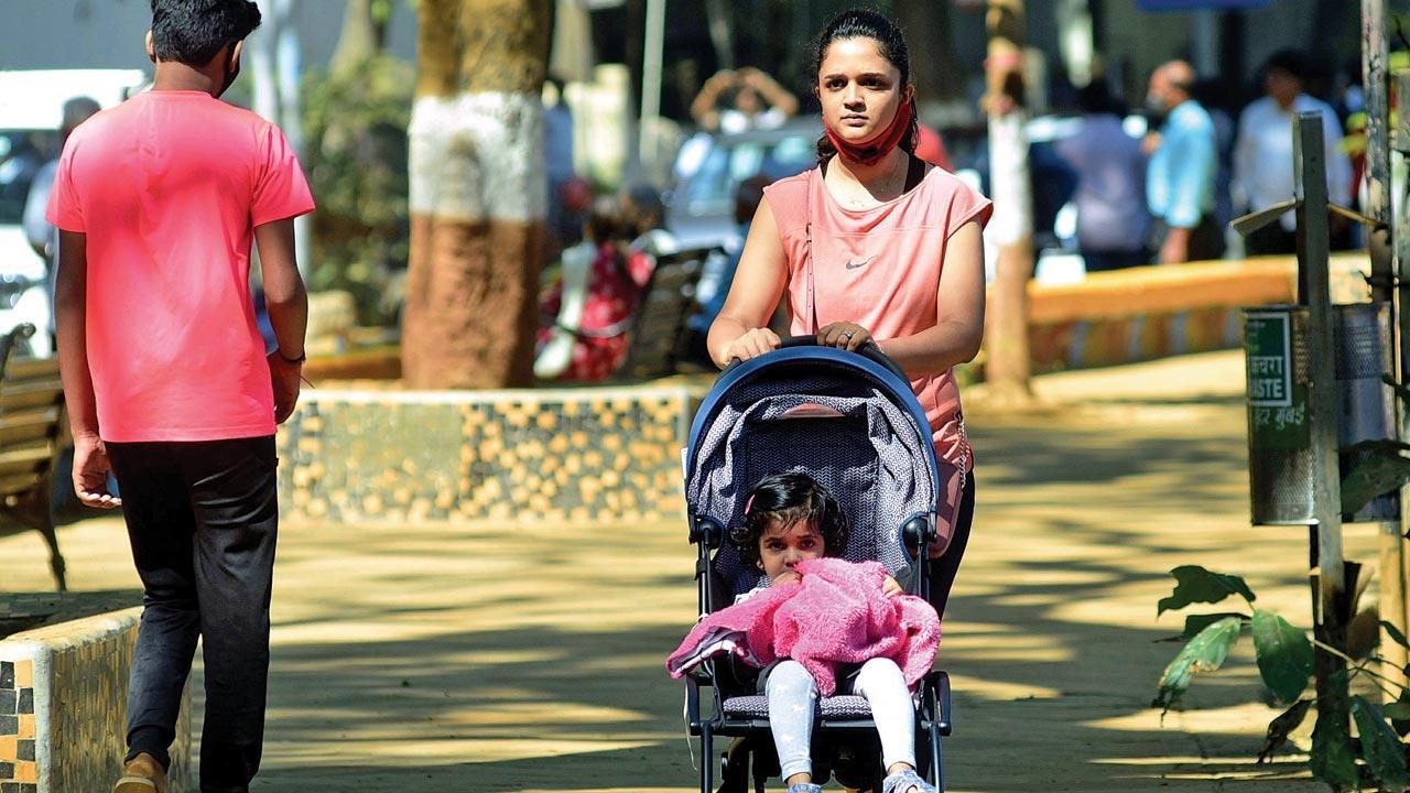 Spotted: Radhika and daughter at Shivaji Park with Ajinkya Rahane in Ahmedabad