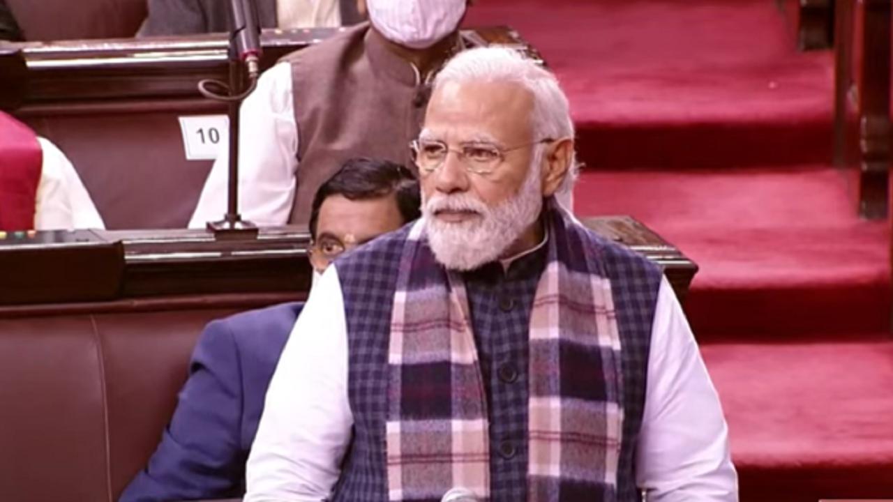 Congress MPs walk out of Rajya Sabha as PM Modi slams party in his address