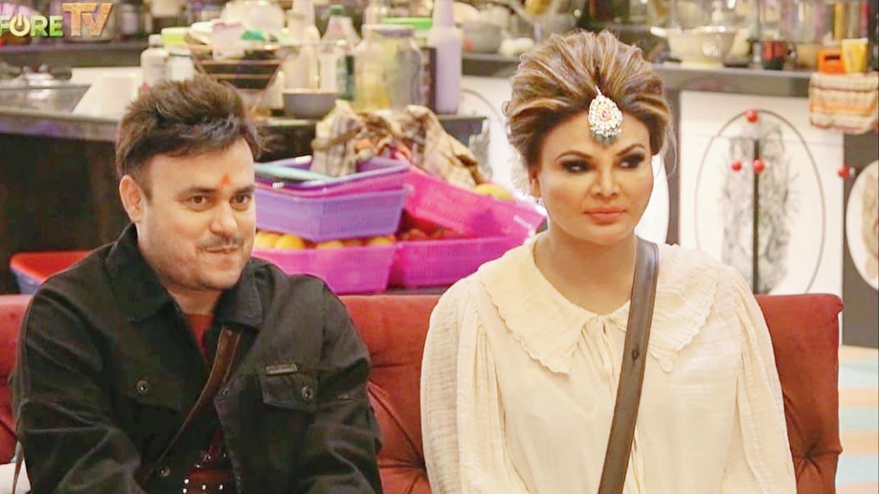 Ritesh Singh and Rakhi Sawant