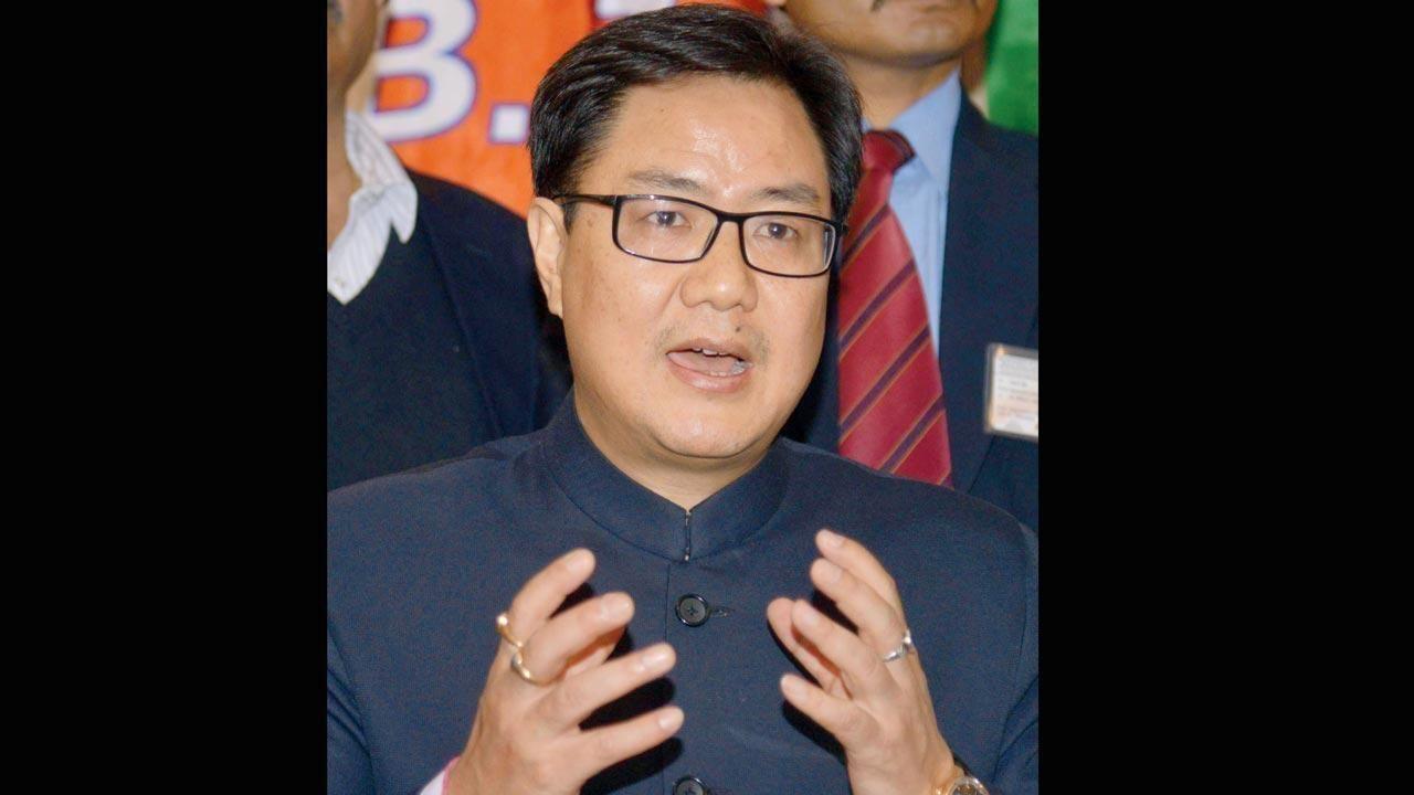 Union Law Minister Kiren Rijiju demands Rahul Gandhi's apology over remarks on judiciary, Election Commission