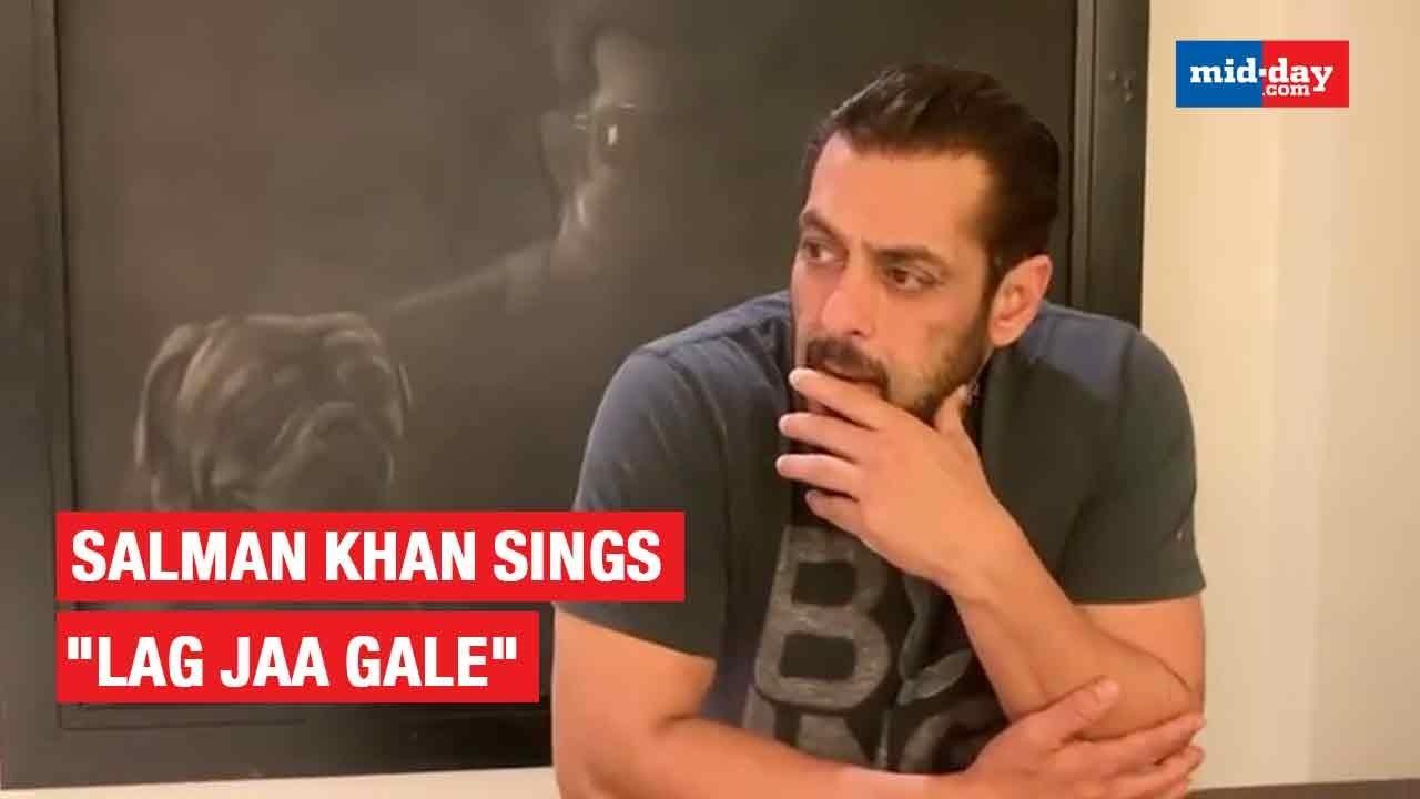Salman Khan Pays Emotional Tribute To Iconic Lata Mangeshkar, Sings Lag Ja Gale