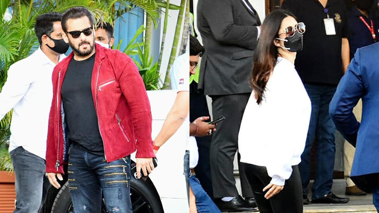 Airport Diaries: Salman Khan and Katrina Kaif head to Delhi for 'Tiger 3' shoot