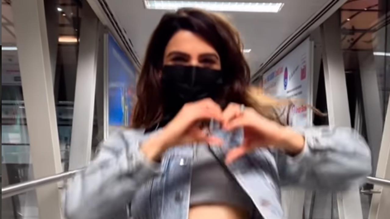 Watch Video: Samantha's version of 'Halamithi Habibo' goes viral