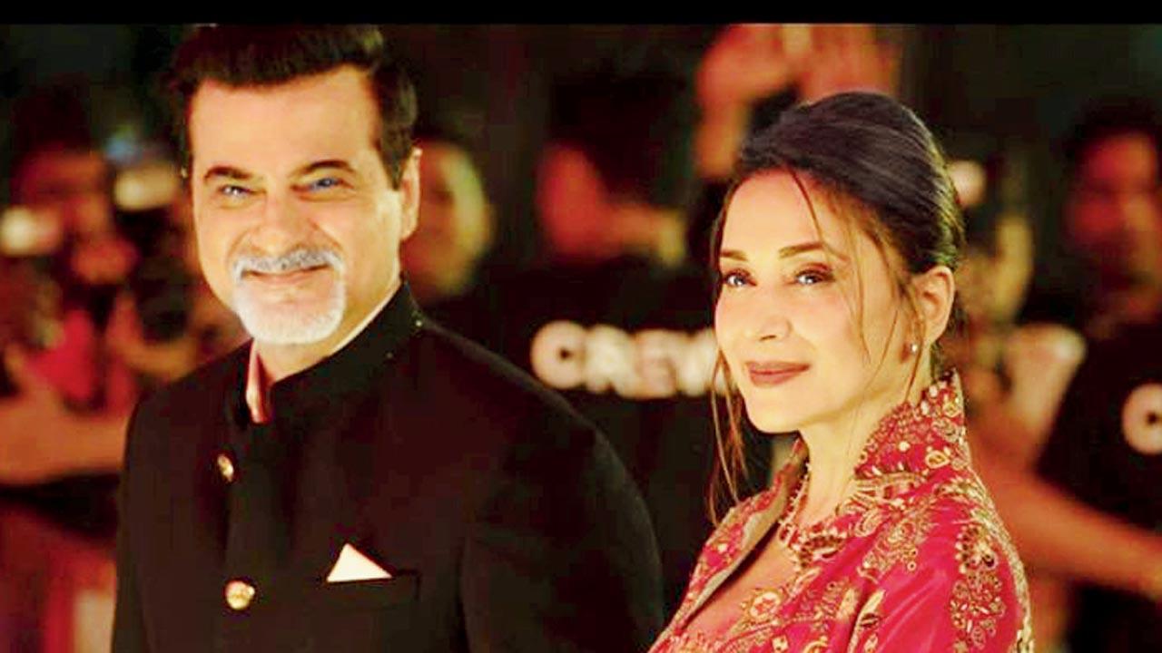 Sanjay Kapoor and Madhuri Dixit-Nene in The Fame Game