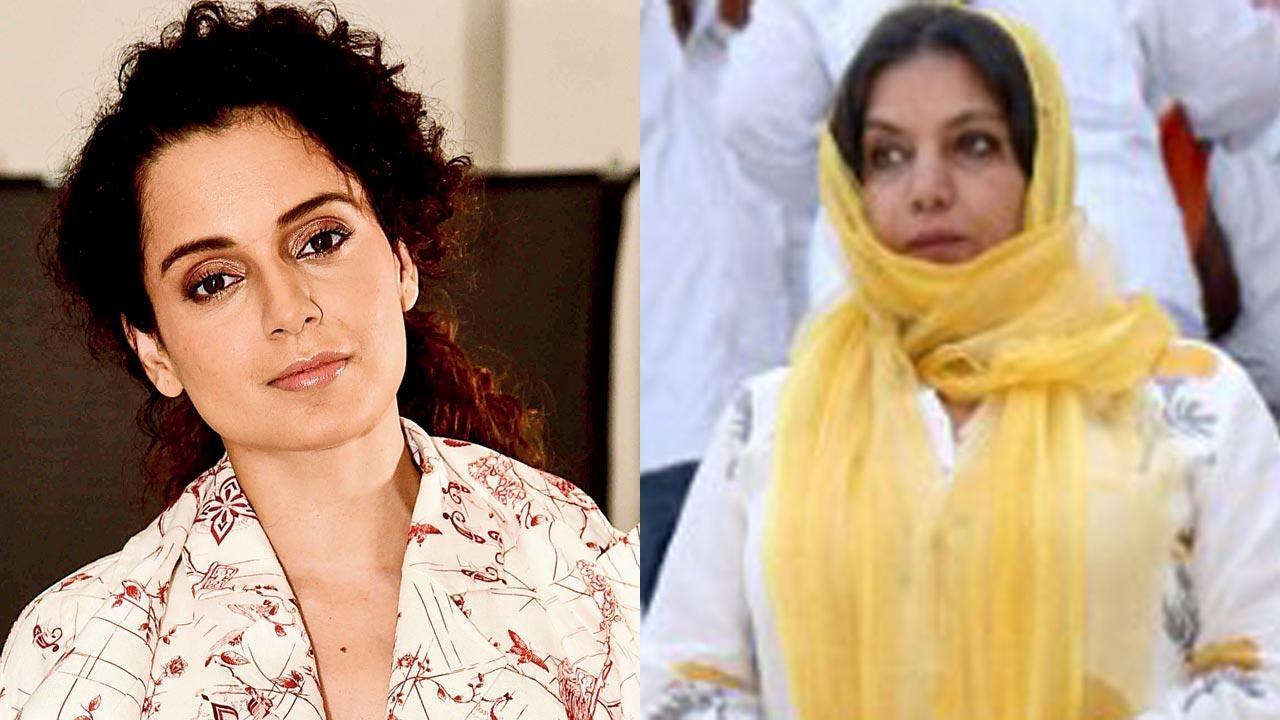 Hijab ban: Kangana says 'show courage by not wearing burqa in Afghan'; Shabana Azmi reacts