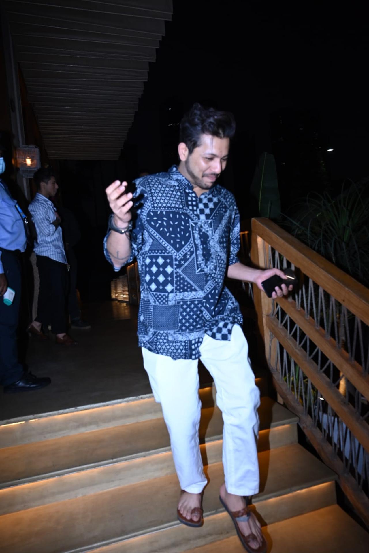 Nishant Bhat who was also a part of Bigg Boss attended the party.