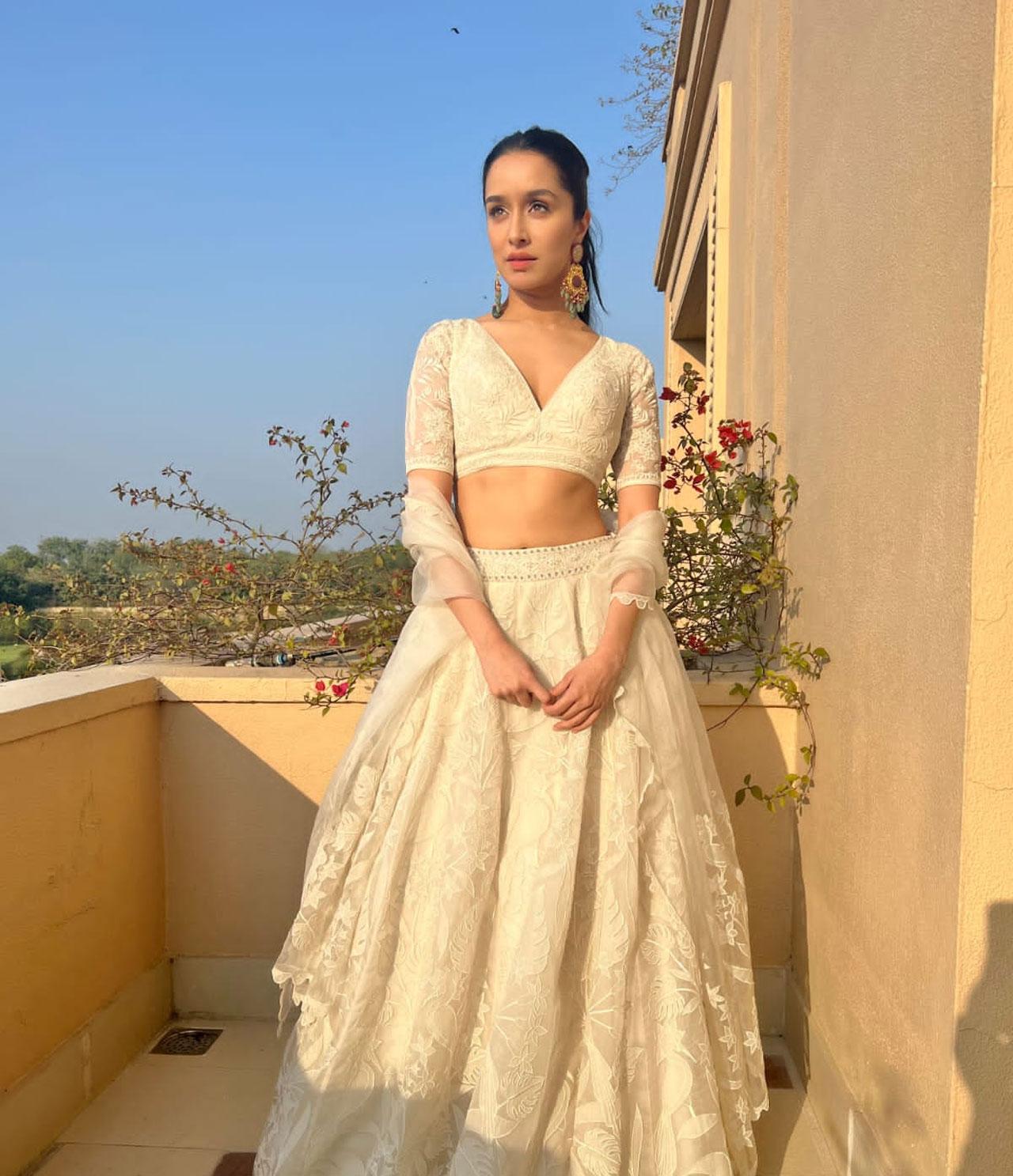 The actress took to her social media today to share gorgeous images of herself from Luv Ranjan's wedding in Agra. In the caption, she wrote, 'Surya Shakti'.