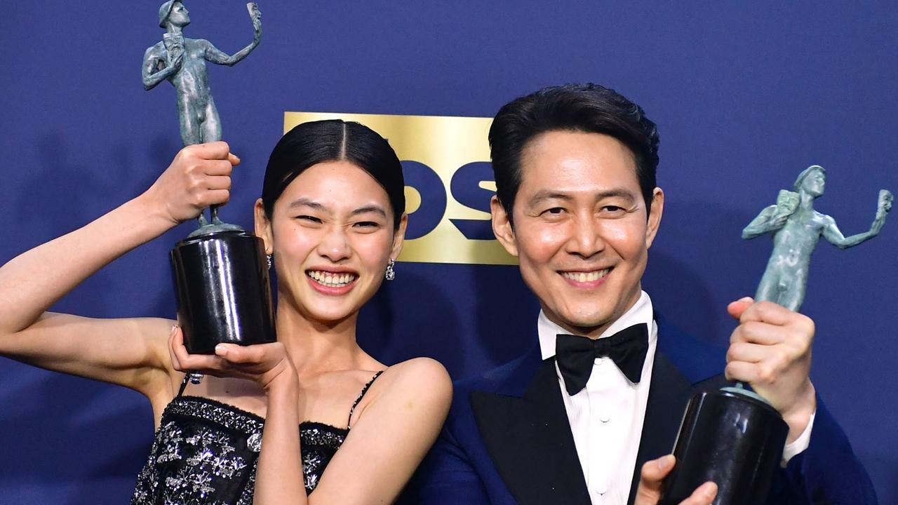 HoYeon Jung of 'Squid Game' honors Korea at SAG Awards 2022