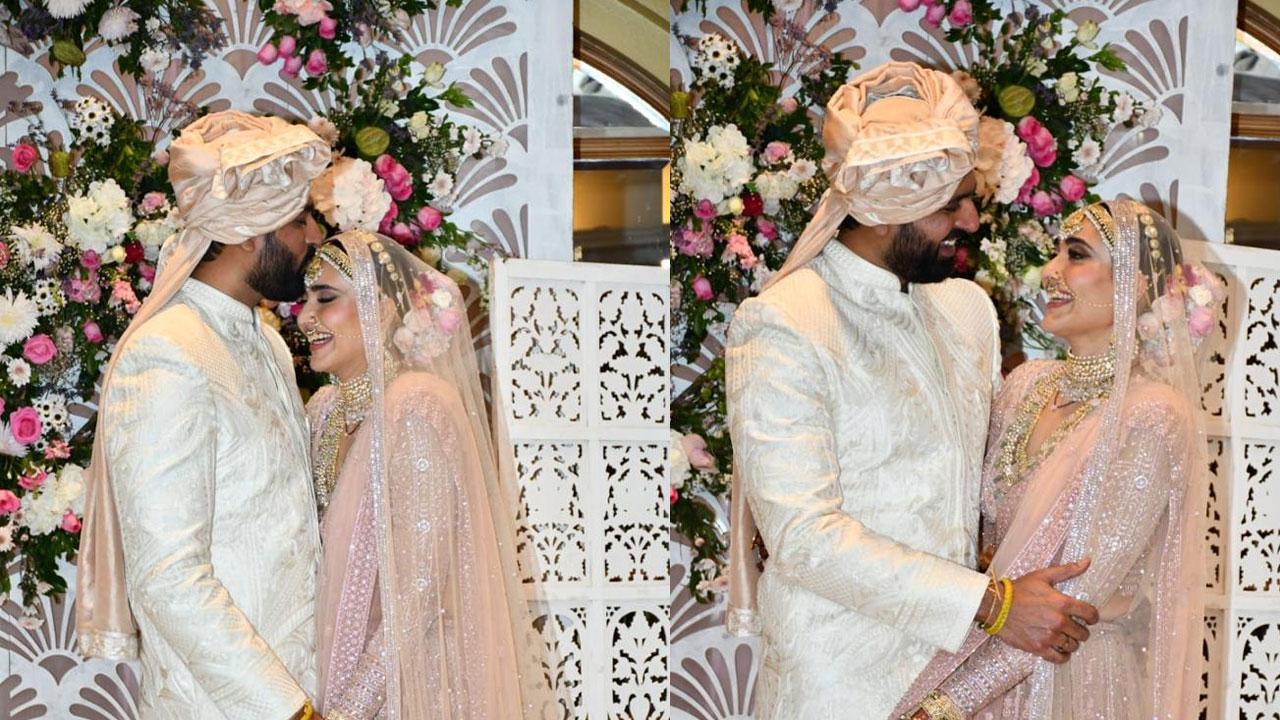 Karishma Tanna and Varun Bangera now officially married; first pictures of the bride and groom out