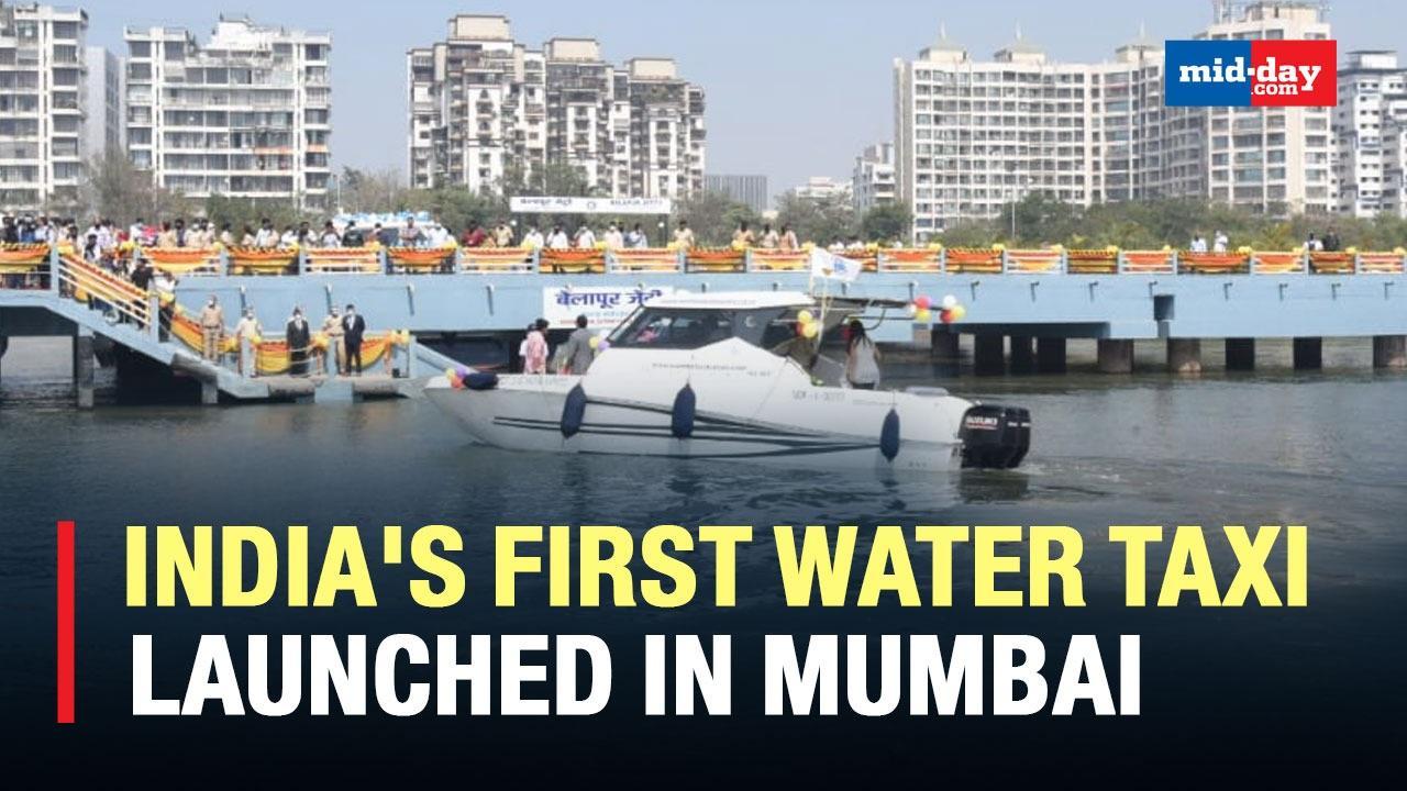 CM Uddhav Thackeray Inaugurates India's First Water Taxi In Mumbai