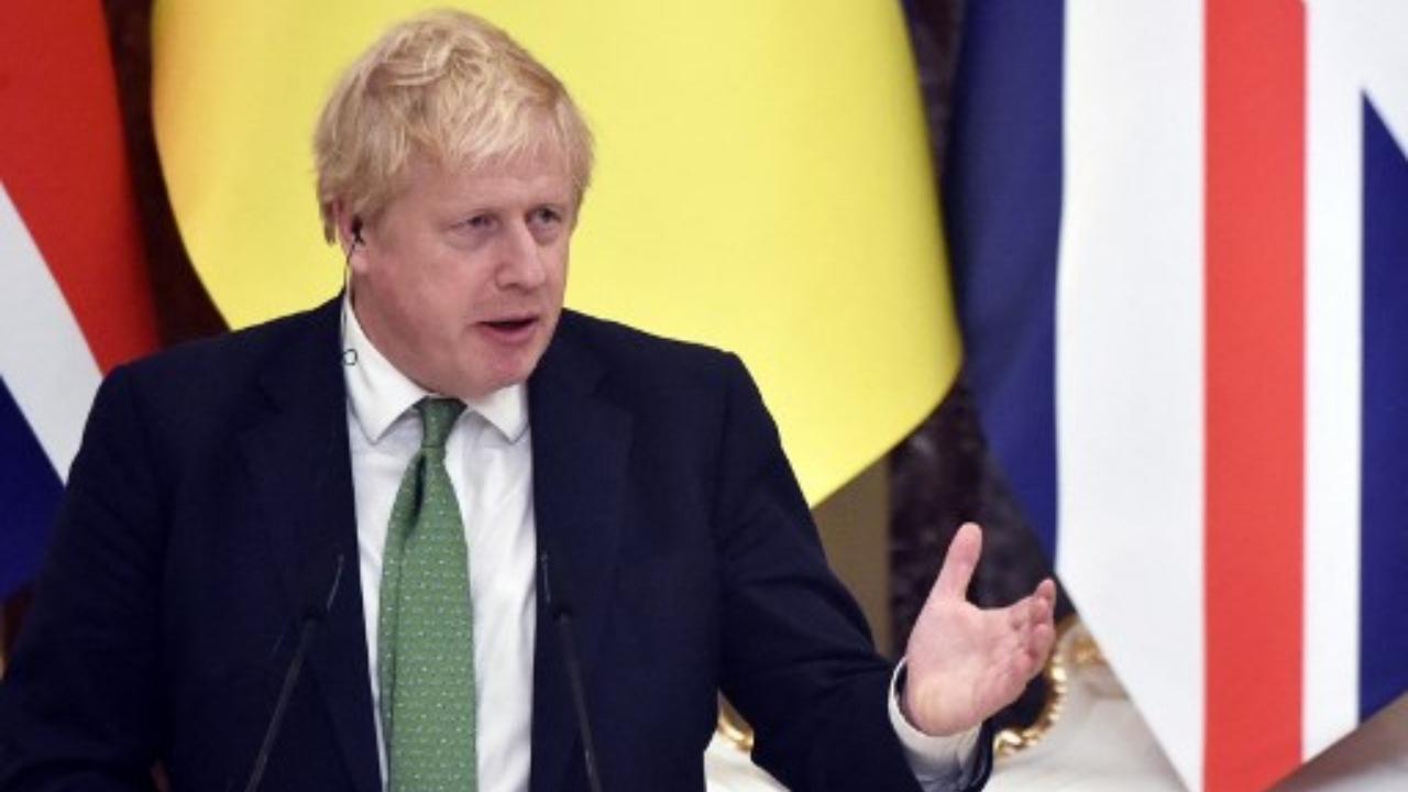 UK Prime Minister Boris Johnson warns Putin against the invasion of Ukraine