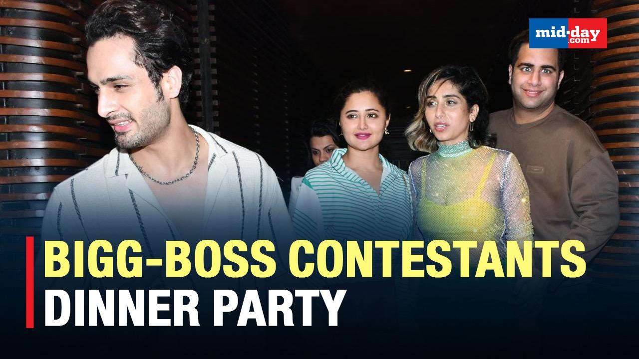 Umar Riaz, Rashami Desai , Neha Bhasin's Grab Attention Post Dinner Get Together