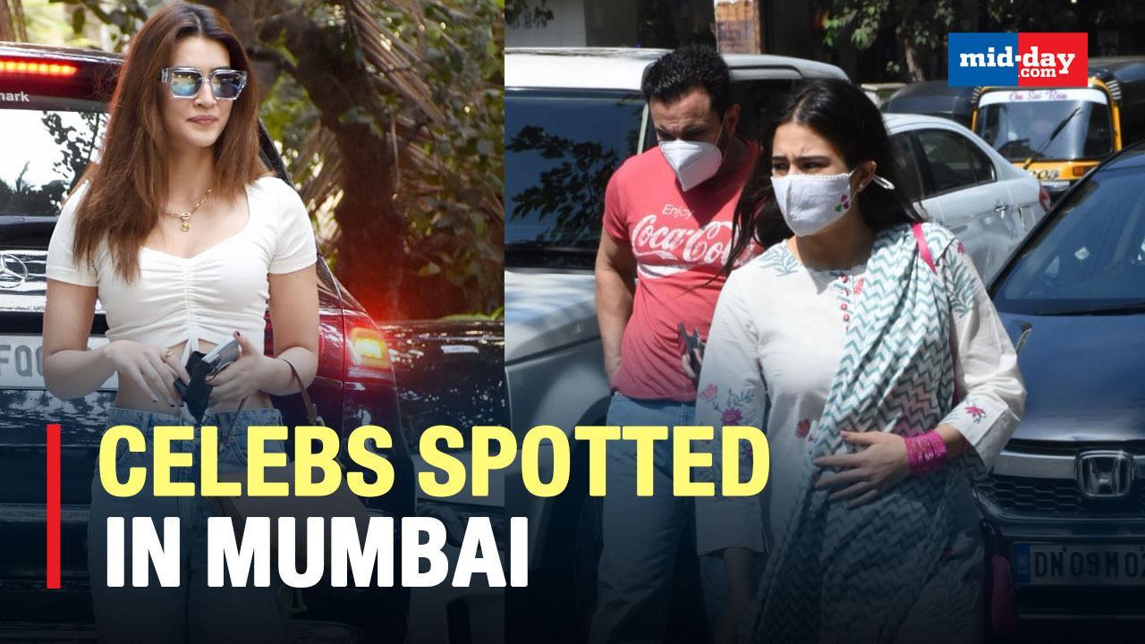 Varun Dhawan, Sara Ali Khan, Other Celebs Were Spotted On The Streets Of Mumbai