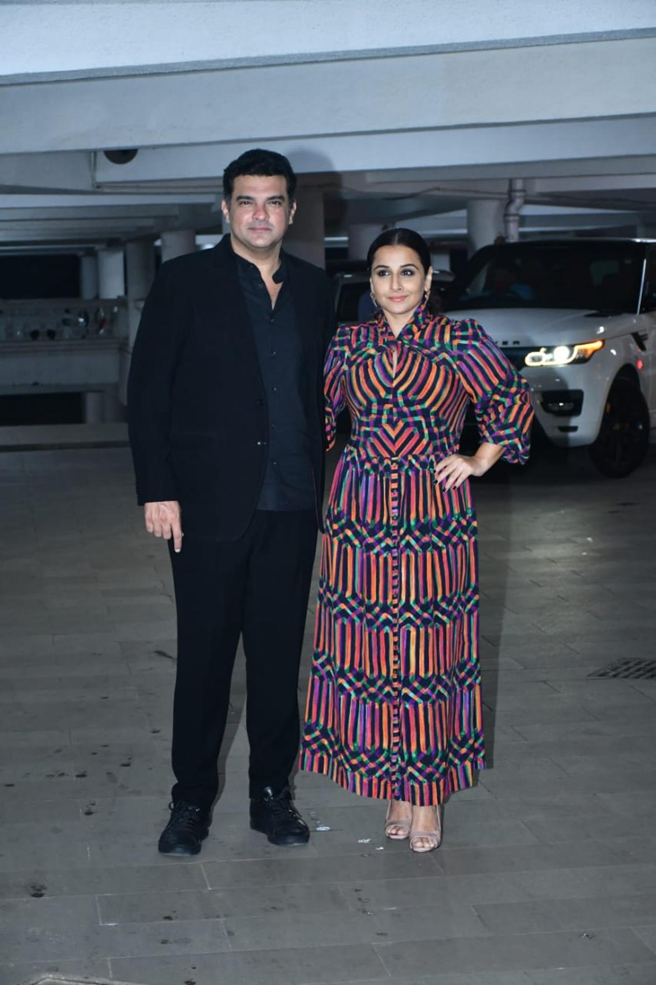 Siddharth Roy Kapur and Vidya Balan were also present at the bash.