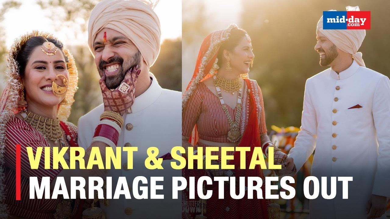 Vikrant-Sheetal Wedding: Newlyweds Share First Official Pictures