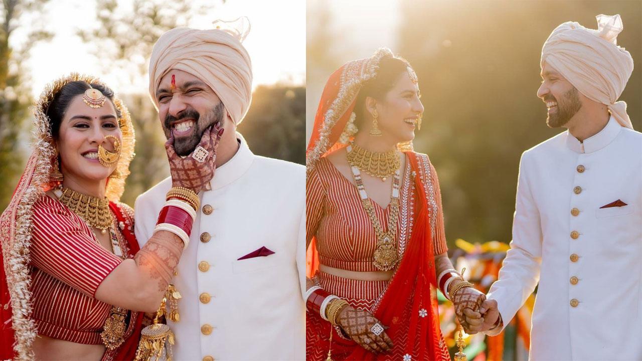 Vikrant Massey and Sheetal Thakur share their stunning wedding pictures