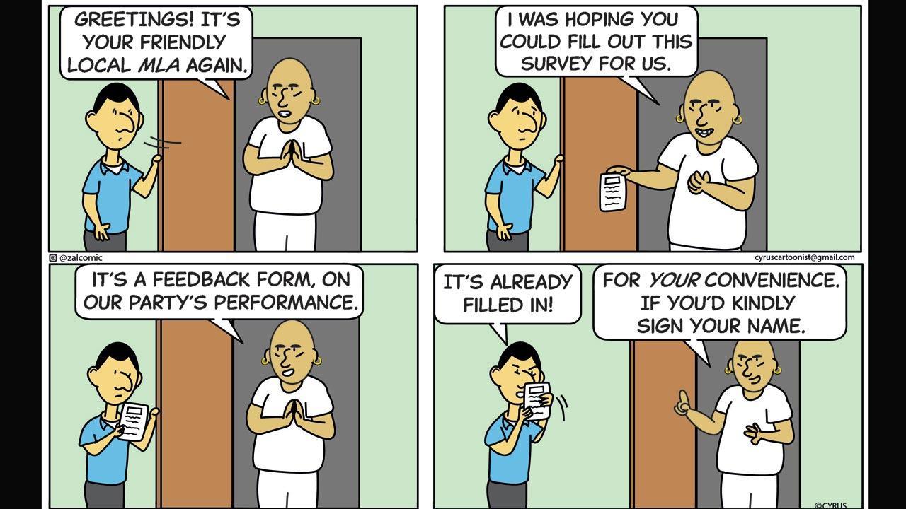 Sunday Cartoon: Cyrus Daruwala Presents - Zal
