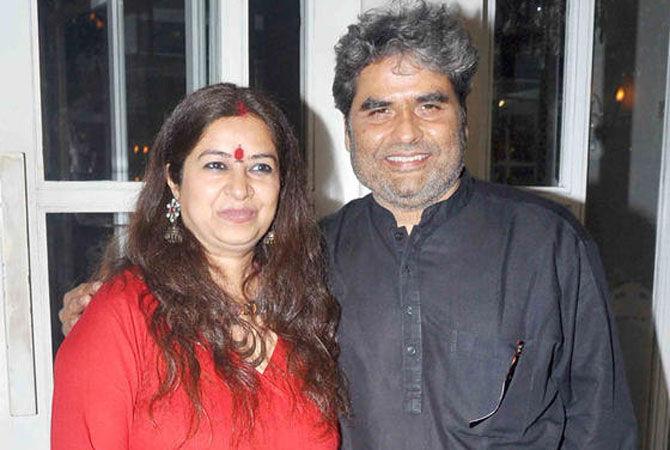 Vishal Bhardwaj-Rekha Bhardwaj: Vishal Bhardwaj is not only a filmmaker but has also donned the hats of a music composer and singer in films like Haider, Kaminey, Ishqiya and 7 Khoon Maaf. His wife, Rekha Bhardwaj, is a noted Indian playback singer who has delivered hits like Kabira (Yeh Jawaani Hai Deewani), Phir Le Aaya Dil (Barfi!) and Sasural Genda Phool (Delhi 6). They have worked together in several films including Omkara.