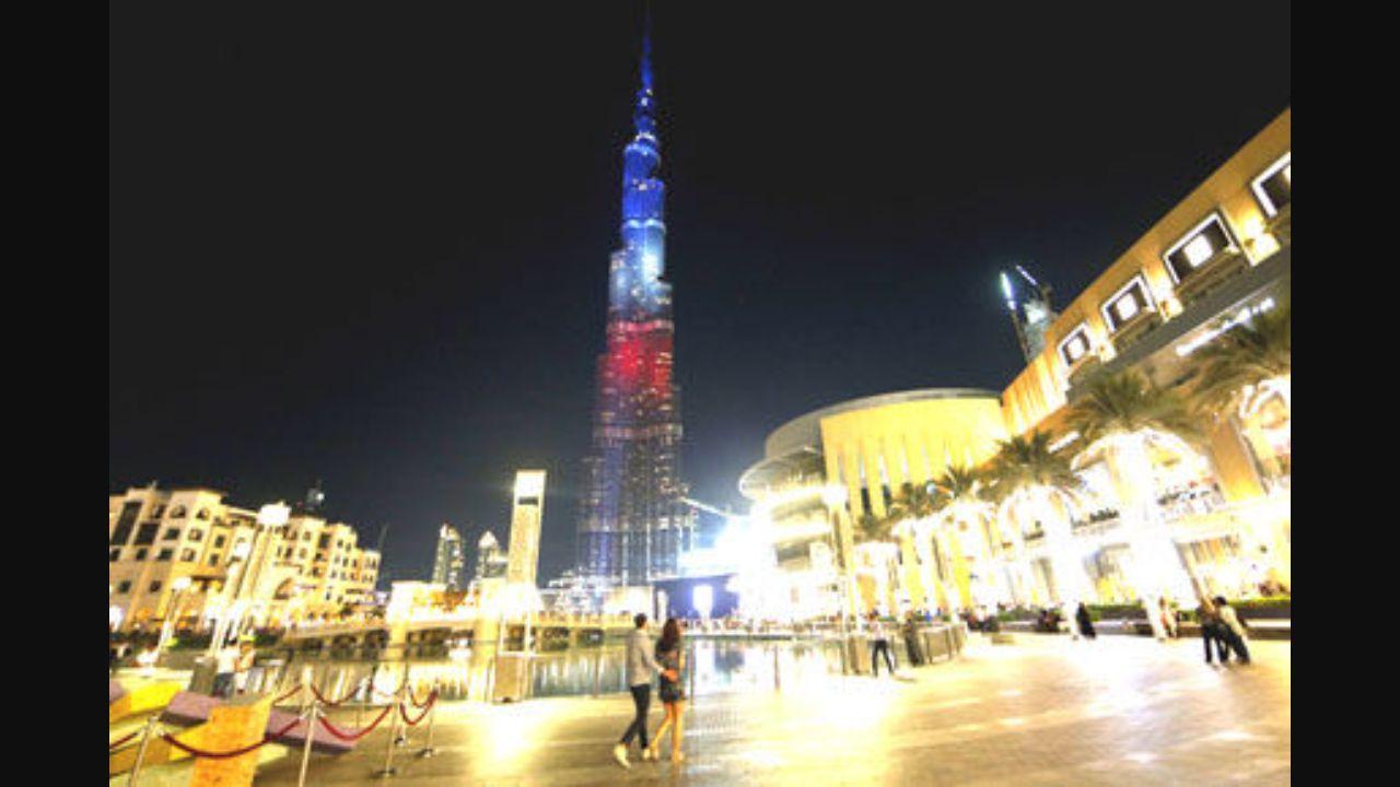 Viral video: Woman stands on top of Burj Khalifa in Emirates ad