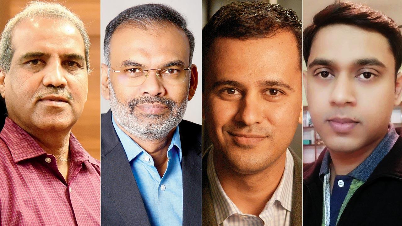 Suresh Kakani, Anand K, Dr Ramanan Laxminarayan and Dr Giridara Gopal Parameswaran
