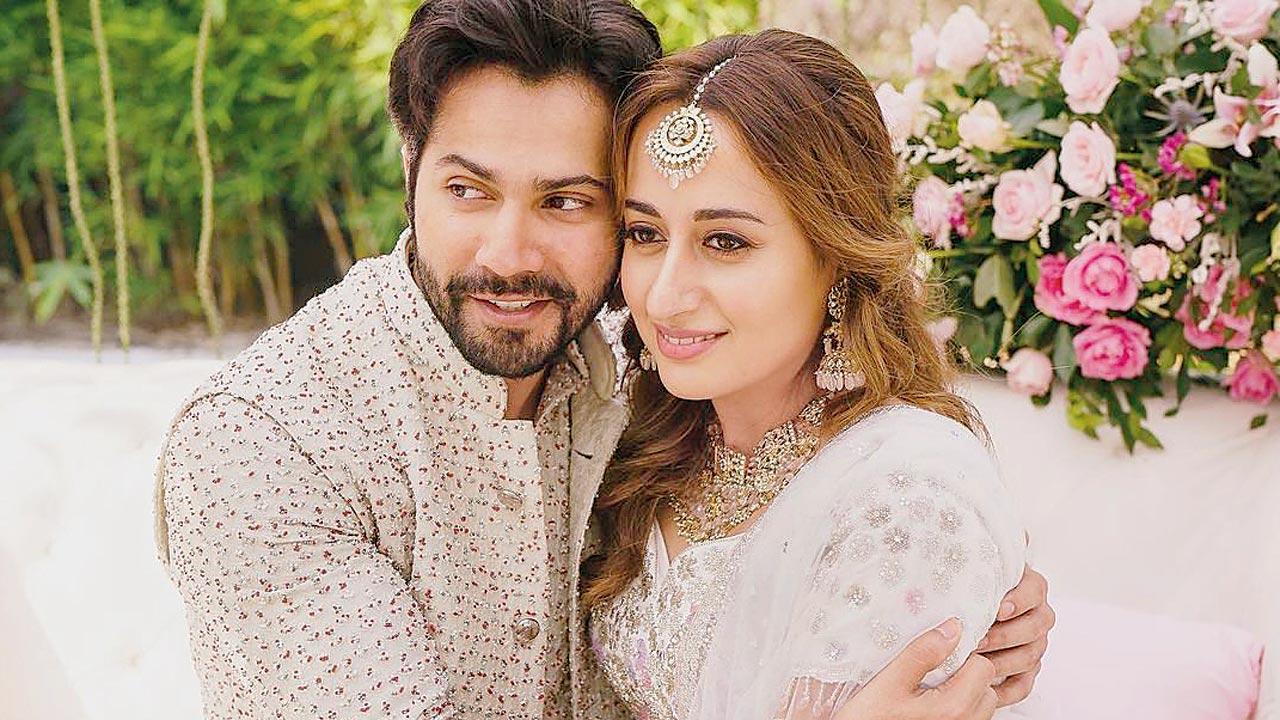Varun Dhawan and Natasha Dalal