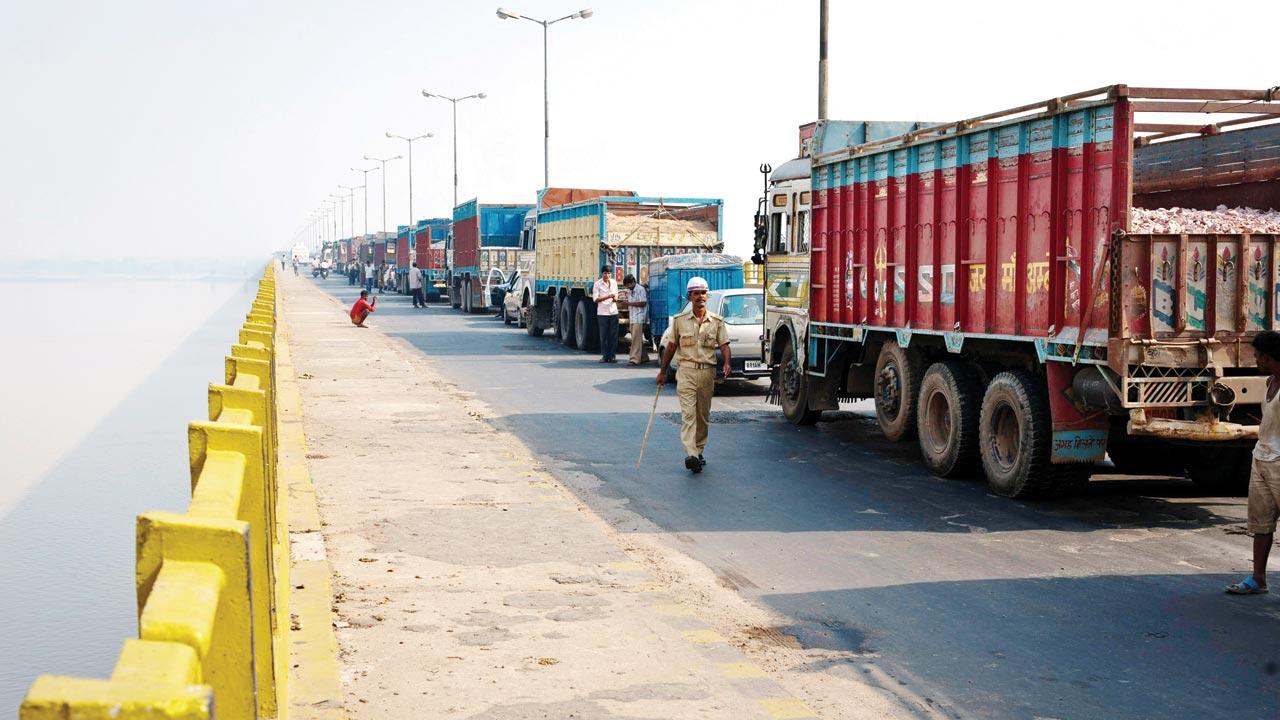 There was no major issue or hold-ups at the borders on Wednesday, said an AIMTC member. Representation pic 