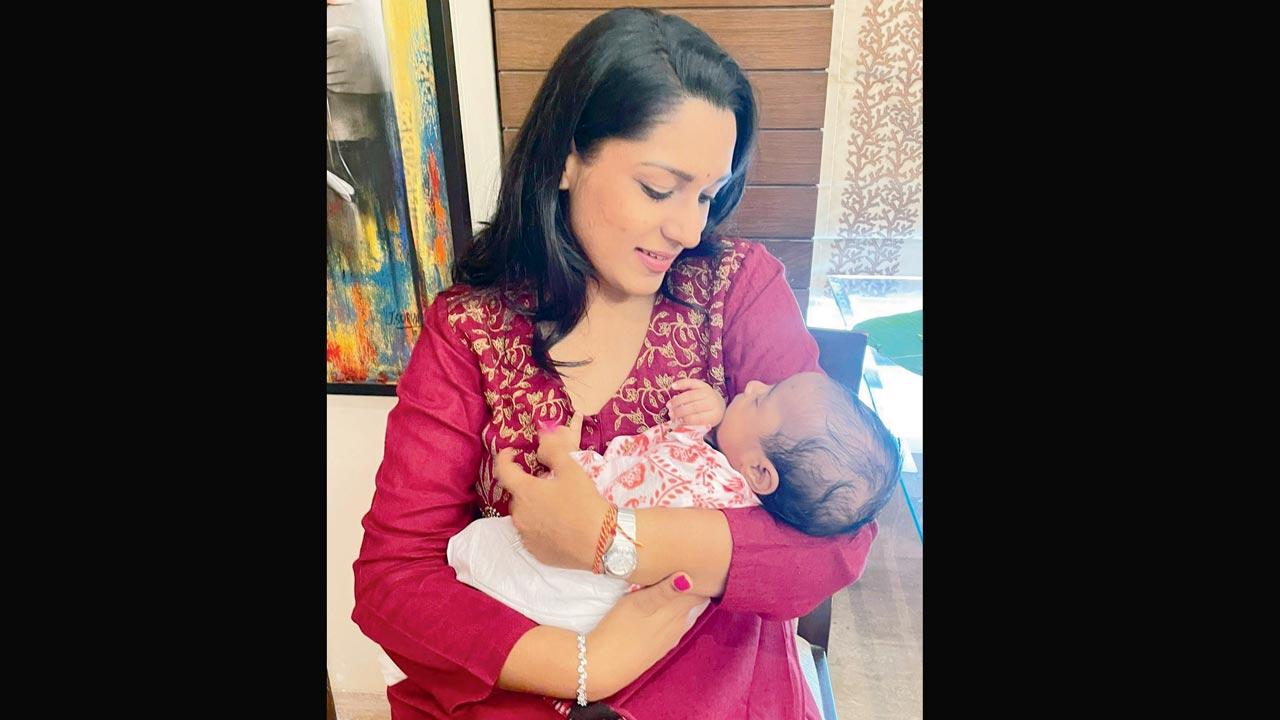 Dr Adukia’s three-month-old daughter Aardhaya got COVID-19, and had developed symptoms like irritation and comfort feeding before the onset of the virus