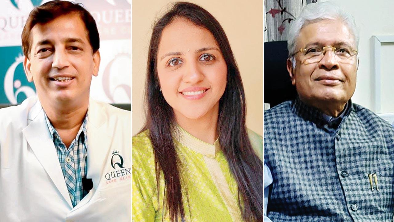 Dr Talib Surve, Dr Trupti Gilada and Dr Subhash Salunke