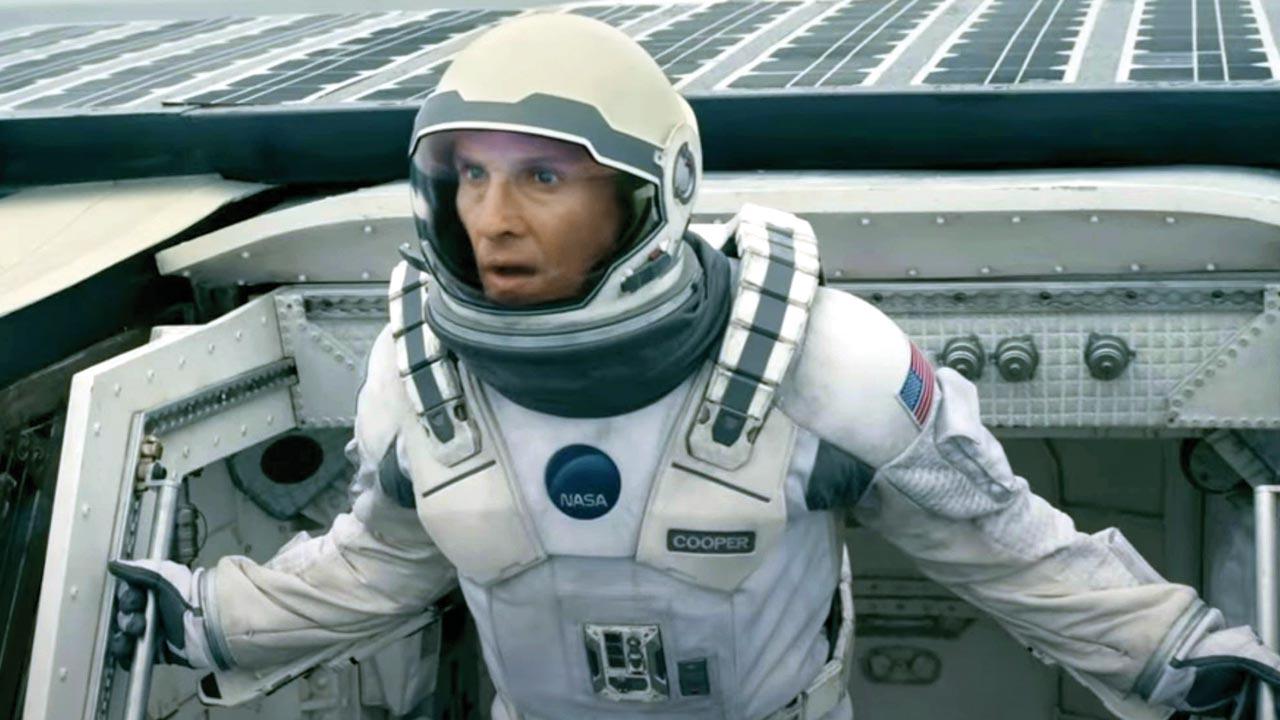 Matthew McCounaghey in Interstellar