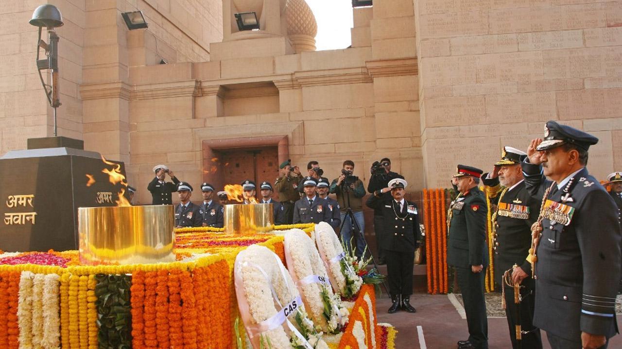 Veterans appreciated Amar Jawan Jyoti being lit at National War Memorial: PM Modi